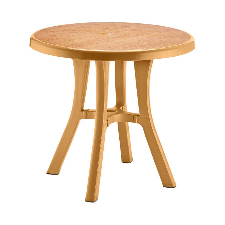 Holiday HM510 Royal Yuvarlak Masa 80cm Cappucino