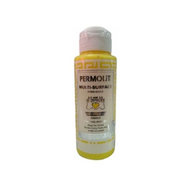 Permolit Multi Surface Hobi Boyası Açık Sarı 120ml