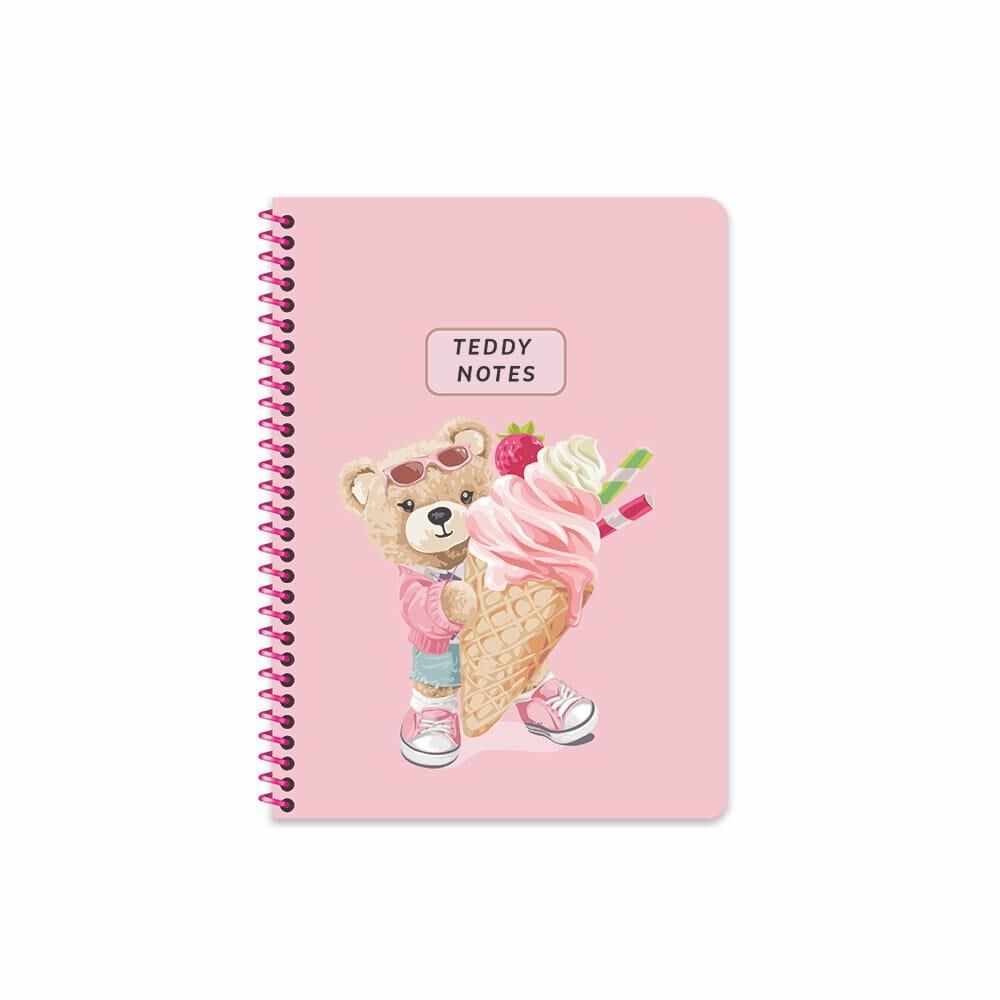 Keskin 16.5*22.5 Düz Defter Ayıcık 80 Yp.