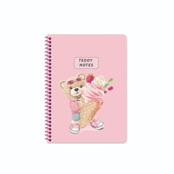 Keskin 16.5*22.5 Düz Defter Ayıcık 80 Yp.