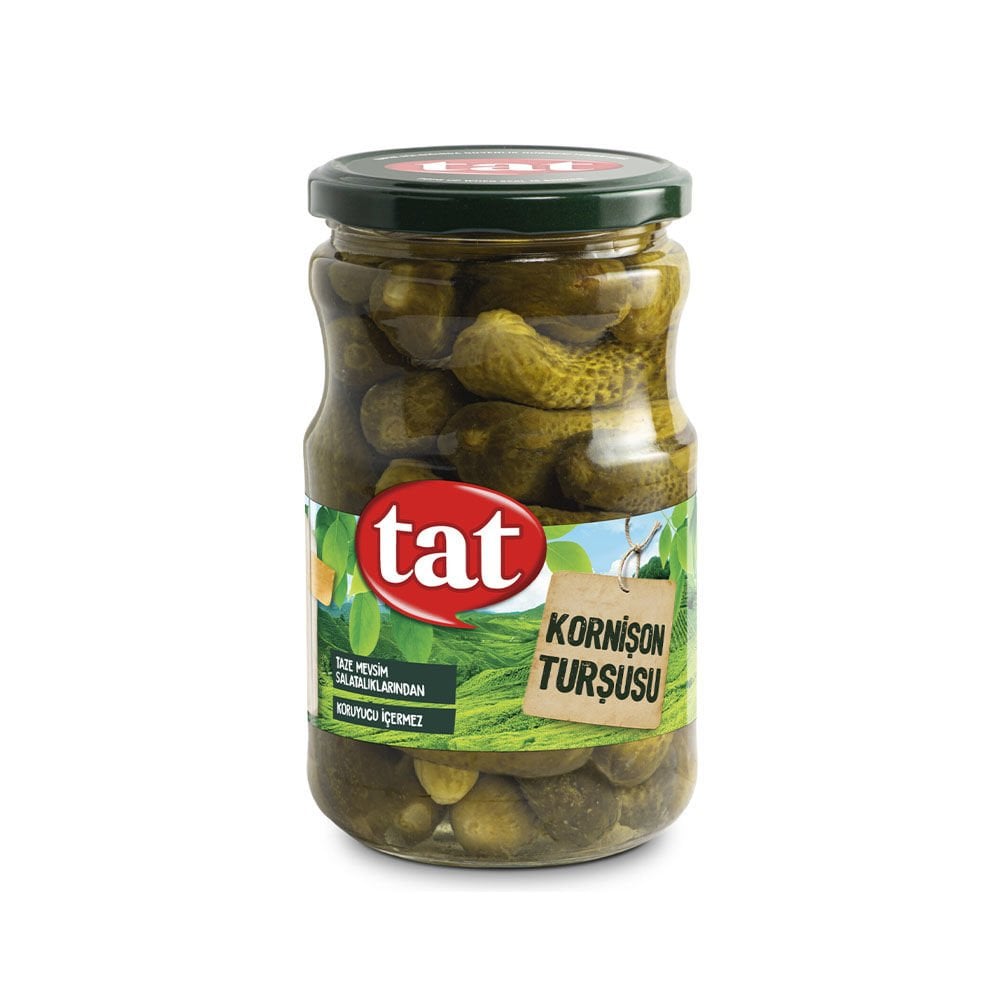 Tat Turşu Kornişon Cam 680gr