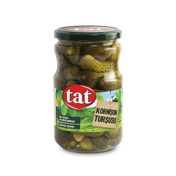 Tat Turşu Kornişon Cam 680gr
