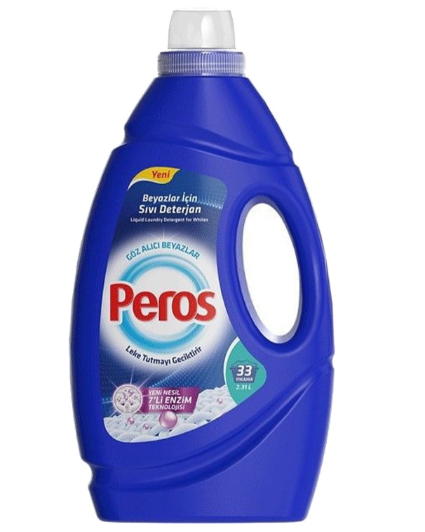 Peros Sıvı Çamaşır Deterjan Göz Alıcı Beyaz 2,31Lt