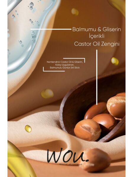 Wou Saç  Şekillendirici Stick Wax 75ml