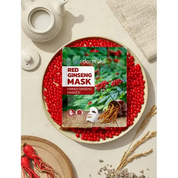 Dermokil Kağıt Maske Kırmızı Ginseng 20gr