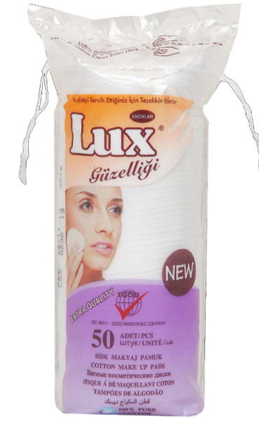 Lüx Disk Makyaj Pamuğu 50li