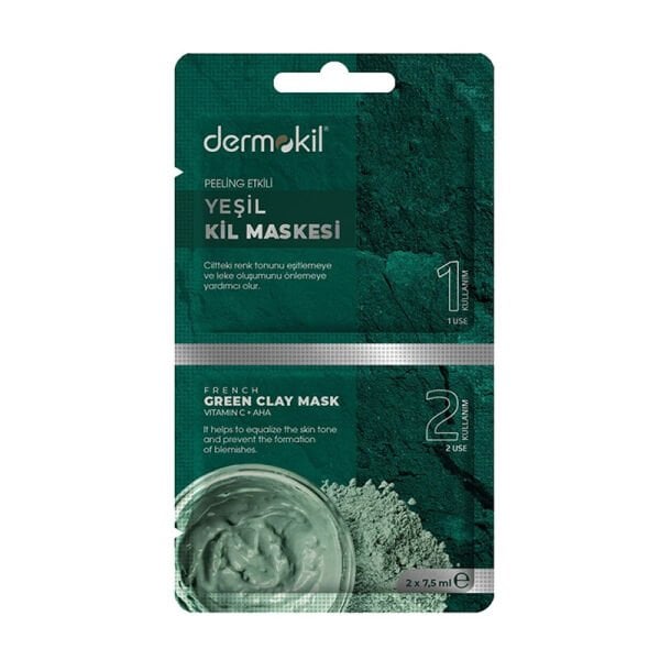 Dermokil Yeşil Kil Maske 7,5*2ml