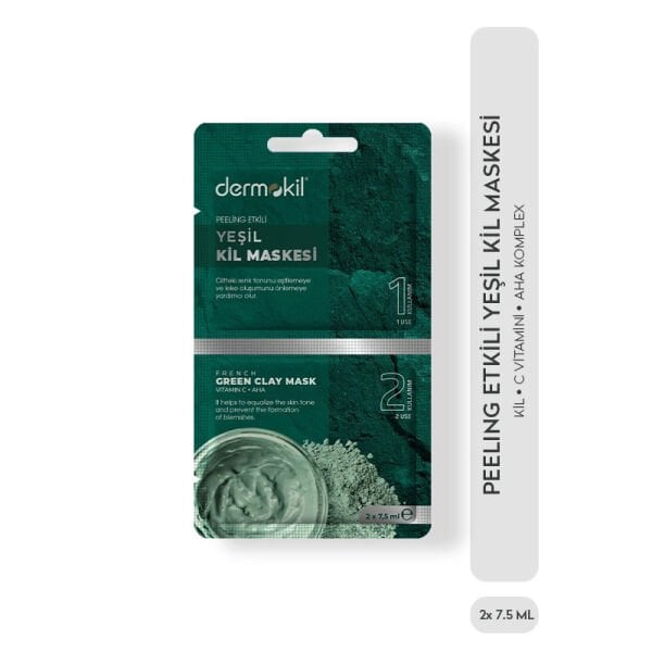 Dermokil Yeşil Kil Maske 7,5*2ml