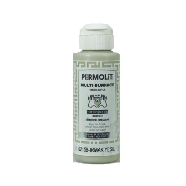 Permolit Multi Surface Hobi Boyası Irm.Yeşil 120ml