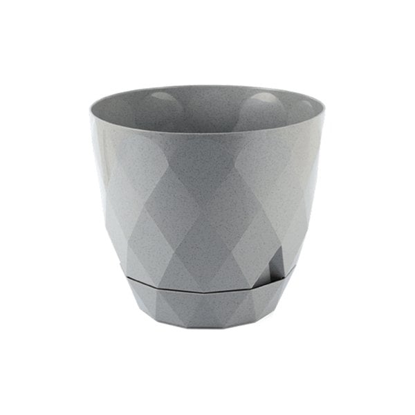 Yakamoz Saksı No:2 Gri