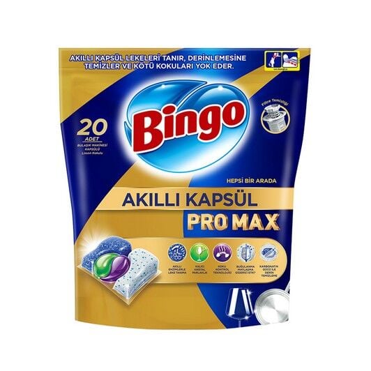 Bingo Akıllı  Bulaşık Kapsülü Pro Max 20li