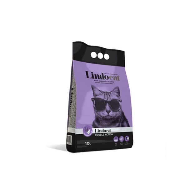 Lindocat İnce Kedi Kumu Parfümsüz Lav&Argan 10 Lt
