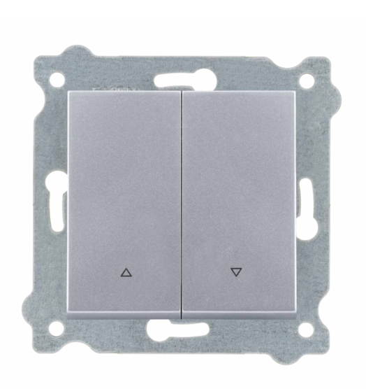 Exen Karell Blisterli Gümüş Jaluzi Kumanda Anahtar