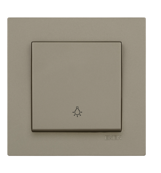 Exen Karell Blisterli Titanyum Light Anahtarı